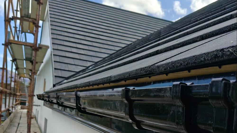 Prevents roof leaks by diverting rainwater away